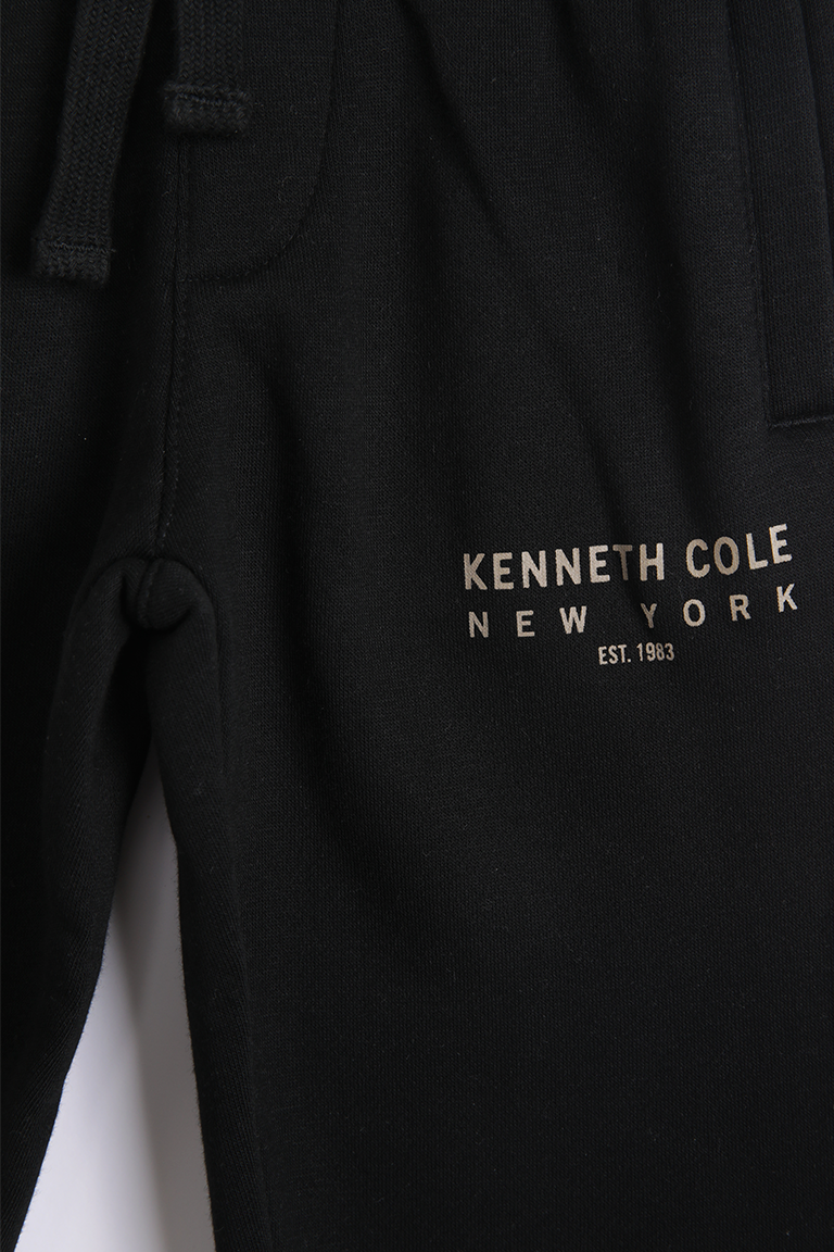 מכנסי ג'וגר ארוכים בצבע שחור