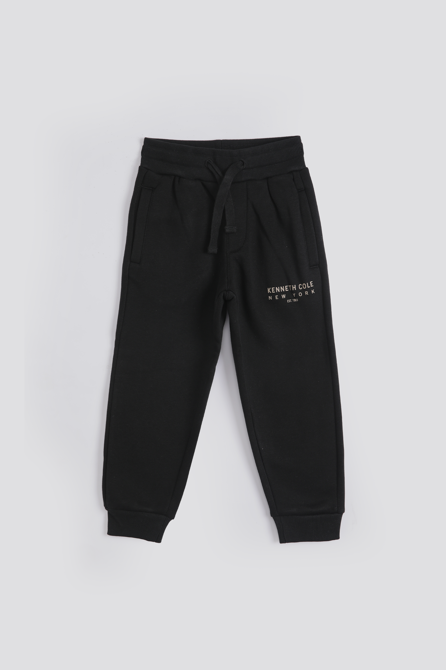 מכנסי ג'וגר ארוכים בצבע שחור