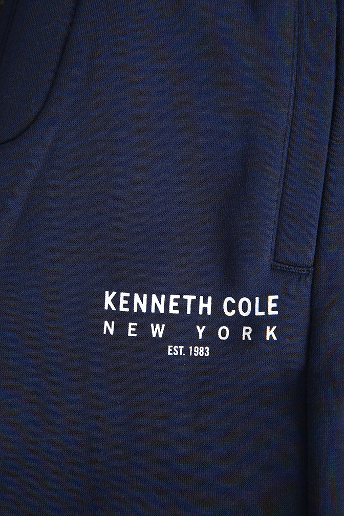 מכנסי ג'וגר ארוכים בצבע נייבי