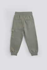 מכנסי ג'וגר דגמ"ח ארוכים בצבע זית