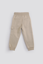 מכנסי ג'וגר דגמ"ח ארוכים בצבע כאמל