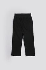 מכנסי ג'וגר ארוכים בצבע שחור