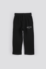 מכנסי ג'וגר ארוכים בצבע שחור