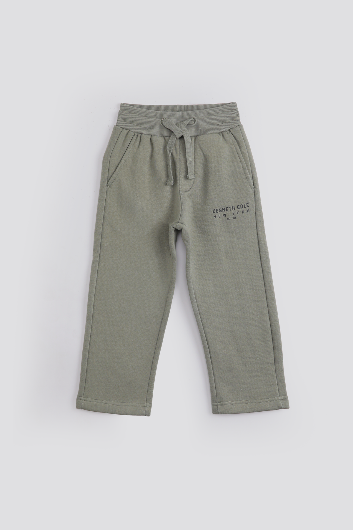 מכנסי ג'וגר ארוכים בצבע זית