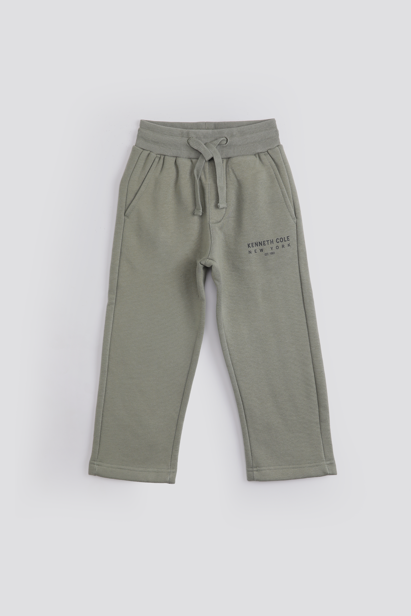 מכנסי ג'וגר ארוכים בצבע זית