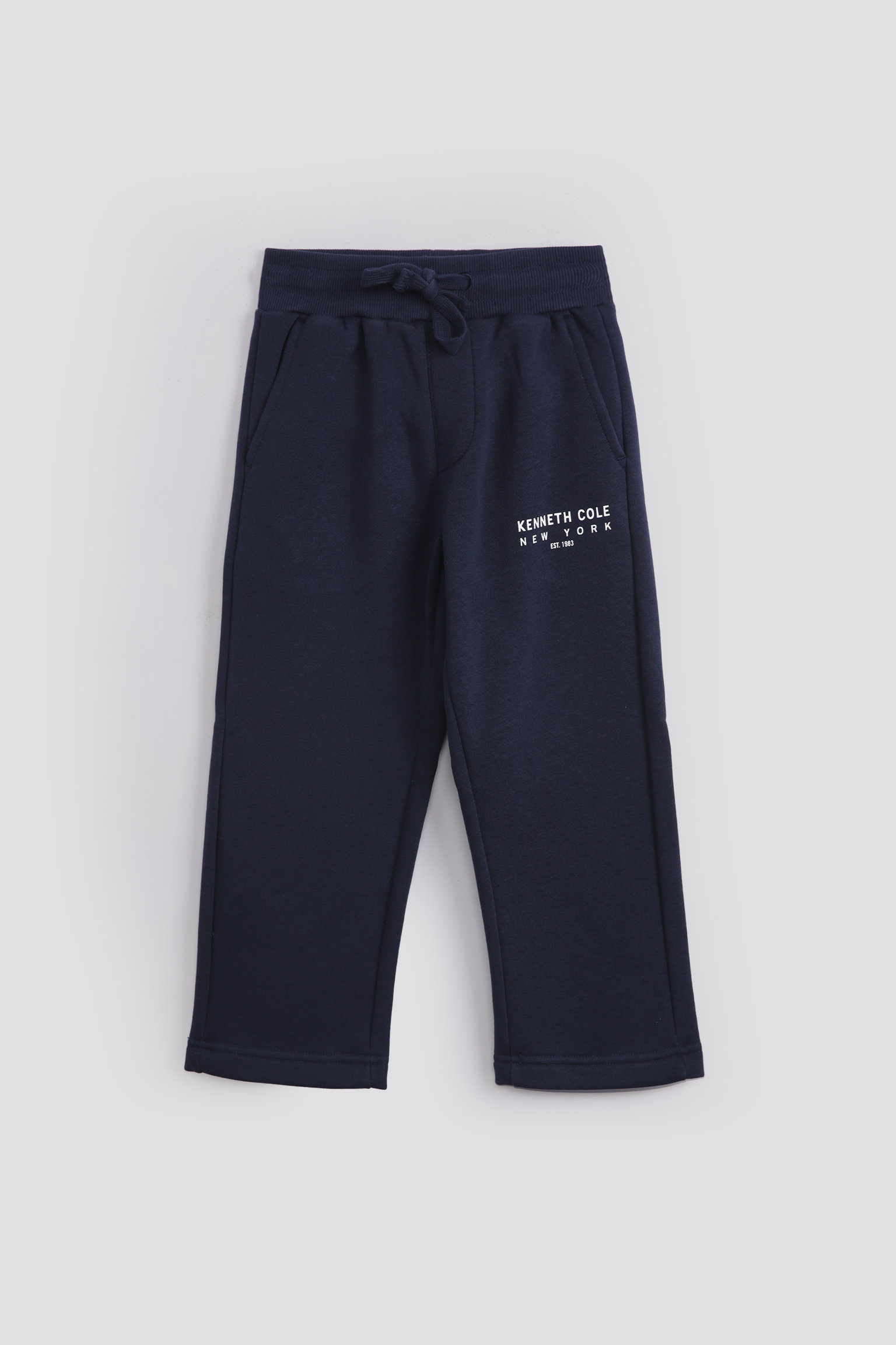 מכנסי ג'וגר ארוכים בצבע נייבי