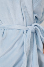 חלוק פלאפי לנשים בצבע תכלת