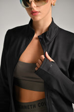 ג'קט ספורט עם רוכסן