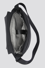 תיק צד ניילון בצבע שחור