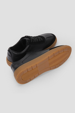 סניקרס זמש לגברים בצבע שחור