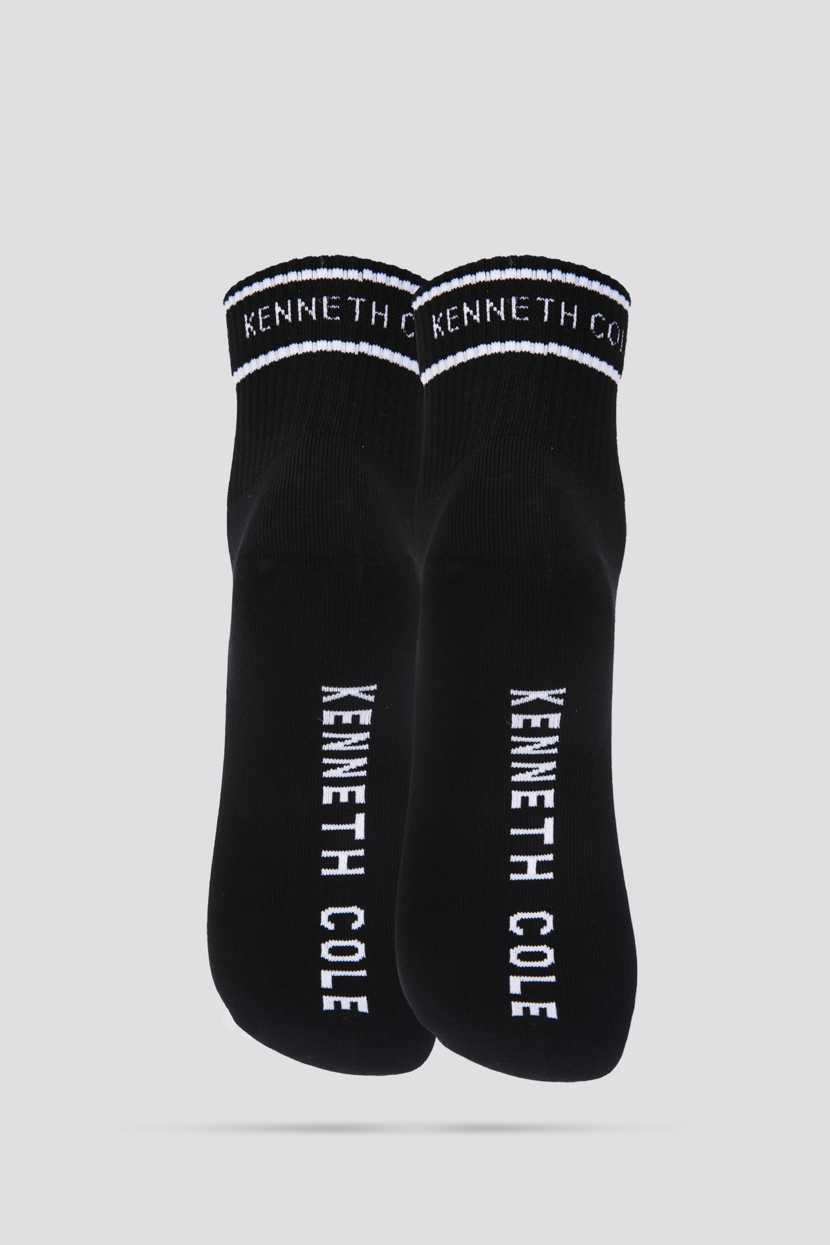 מארז 2 זוגות גרביים באורך רבע בצבע שחור