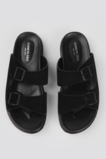 כפכפים לגברים גפה עור הפוך