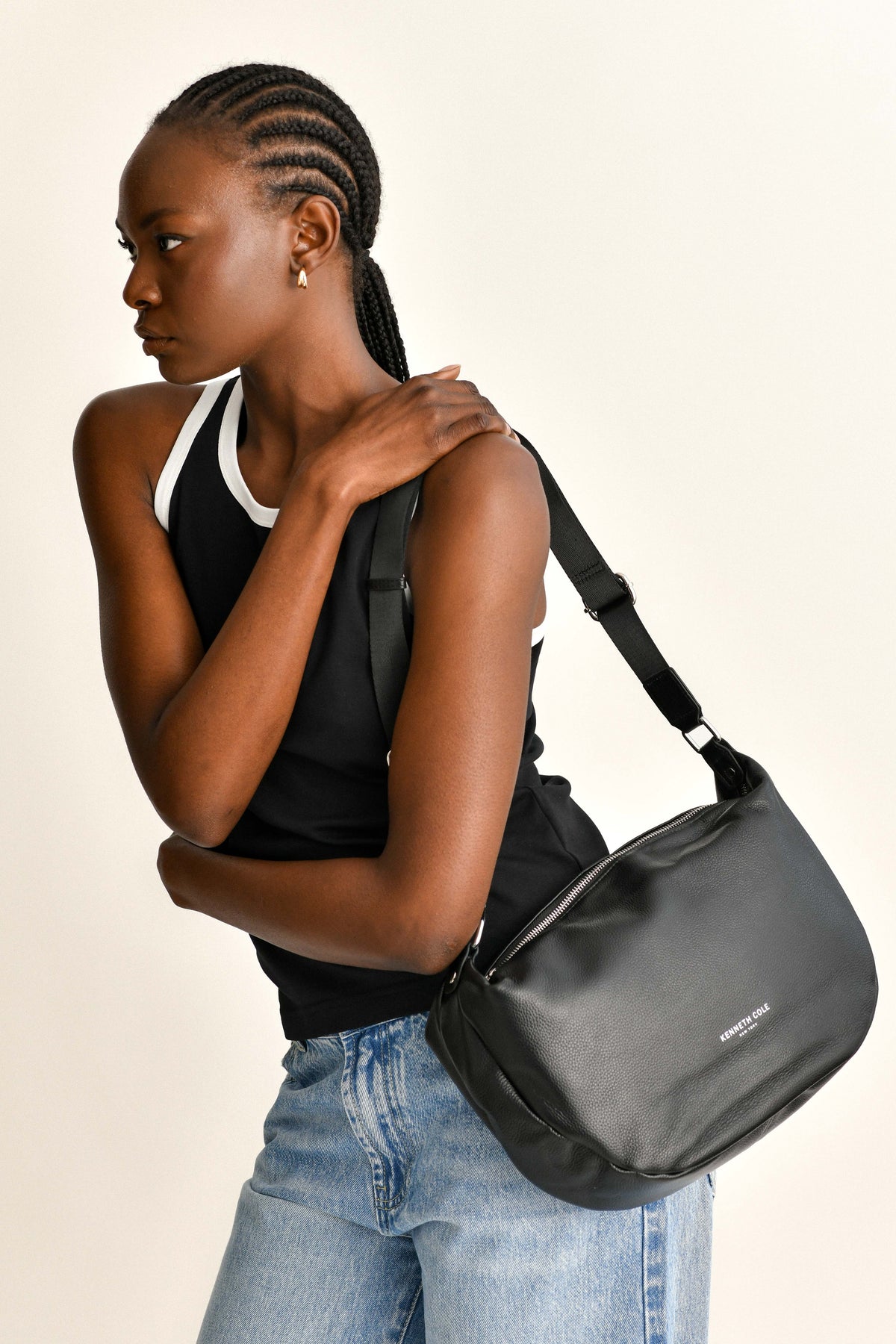 תיק צד עור נשים