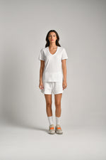 חולצת בייסיק צווארון וי