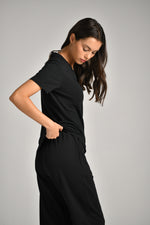 טישירט בייסיק צווארון עגול