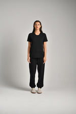 טישירט בייסיק צווארון עגול