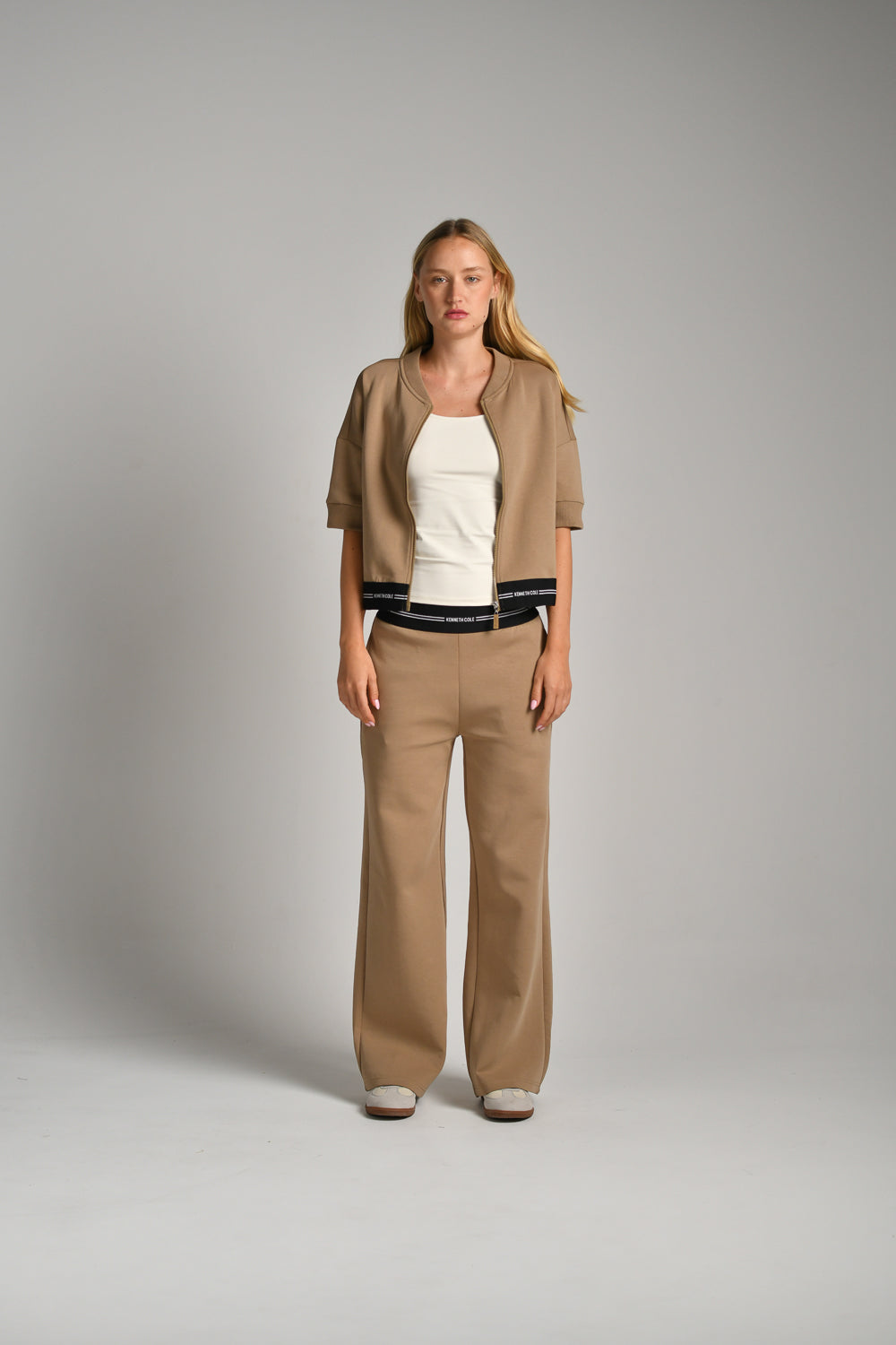 מכנסיים ארוכים עם גומי 