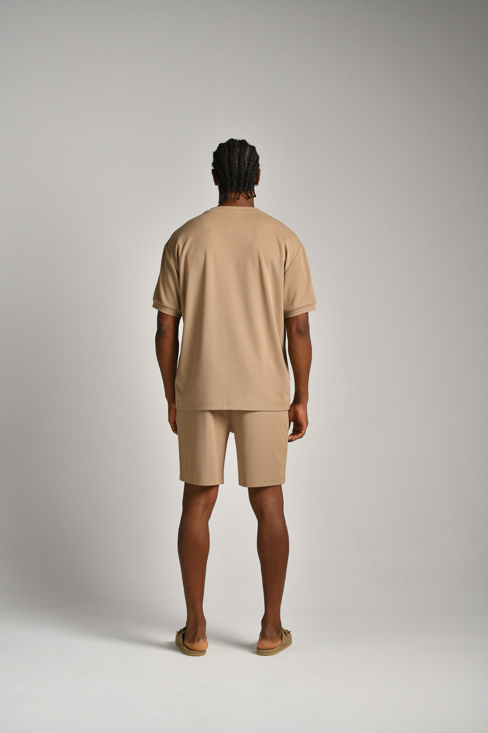 טישירט קצרה מבד ריב