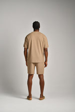 טישירט קצרה מבד ריב