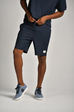 מכנסי שורט מבד ריב 