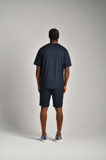 מכנסי שורט מבד ריב 