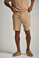 מכנסי שורט מבד ריב 