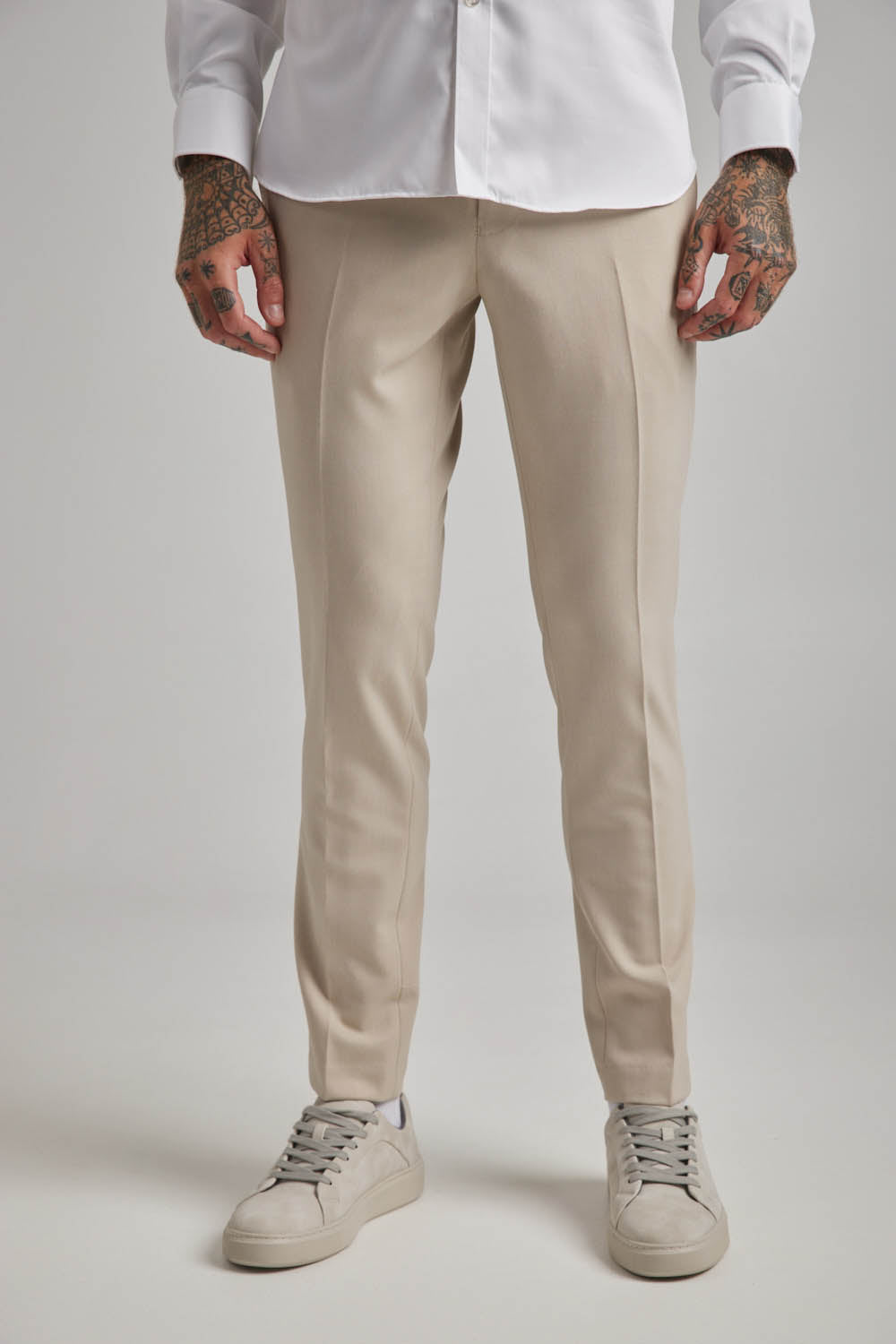 מכנסיים ארוכים מחוייטים לגברים