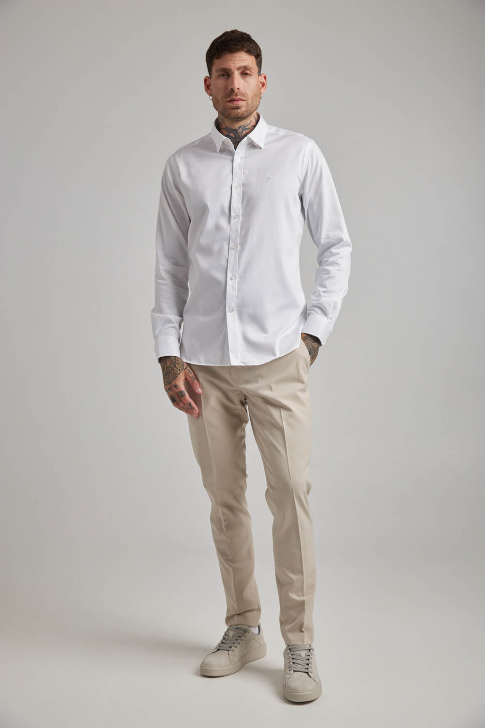 מכנסיים ארוכים מחוייטים לגברים