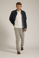 אוברשירט ג'ינס בצבע כחול כהה | קנת קול