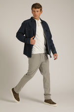 אוברשירט ג'ינס בצבע כחול כהה | קנת קול