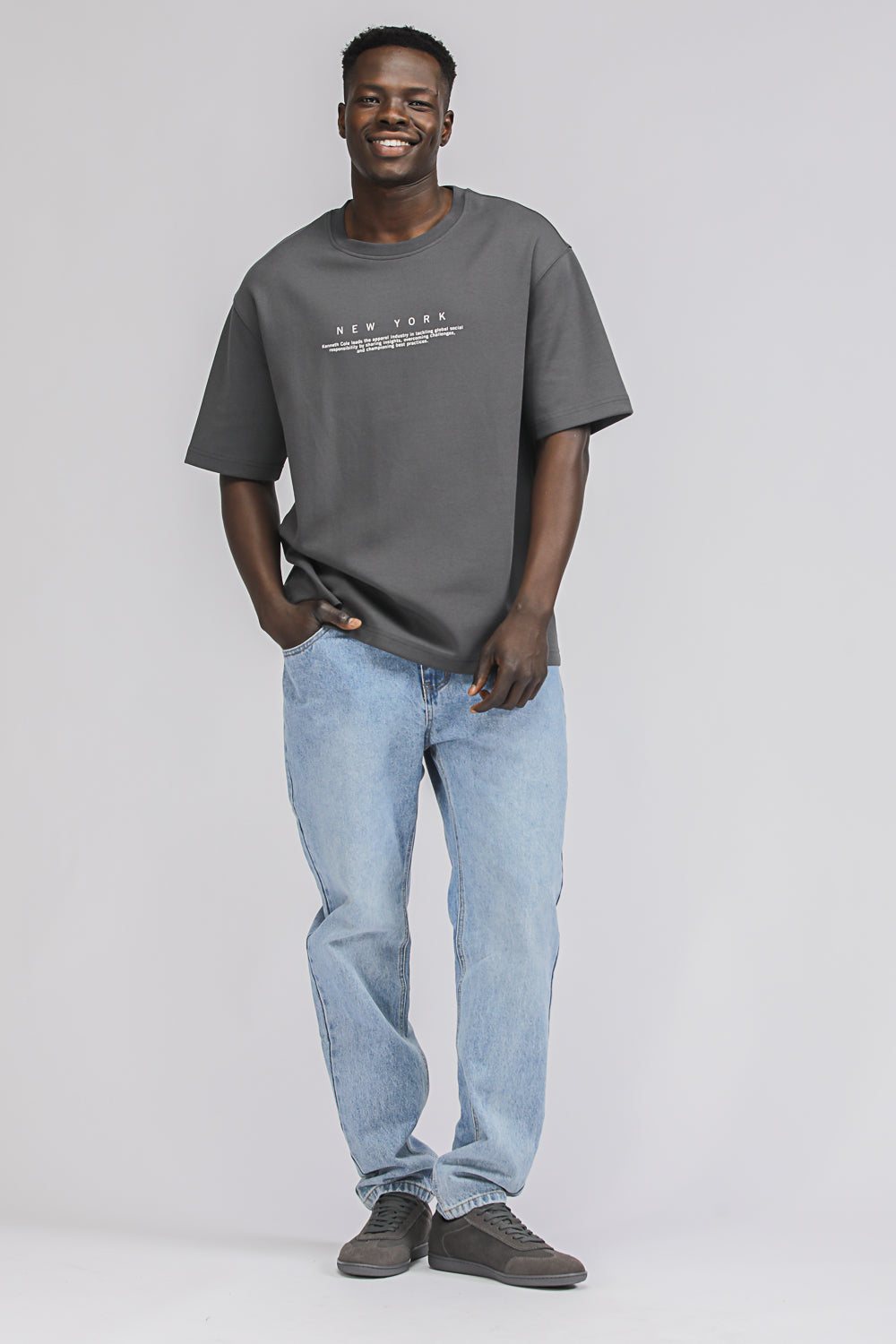 מכנסי ג'ינס קלאסי גזרת Slim | קנת קול