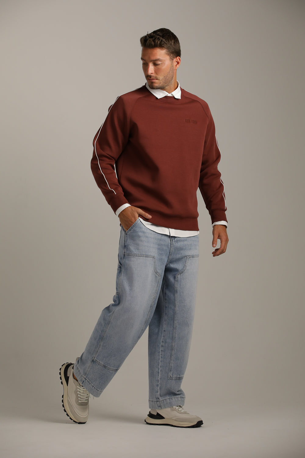 מכנסי ג'ינס בגזרת באגי | קנת קול