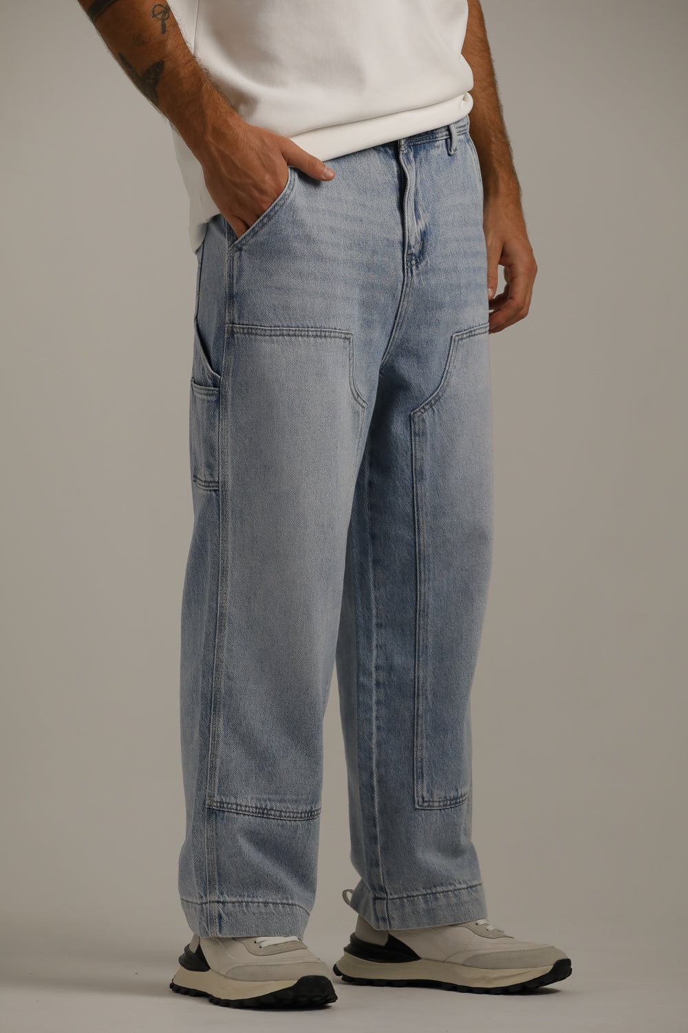 מכנסי ג'ינס בגזרת באגי | קנת קול