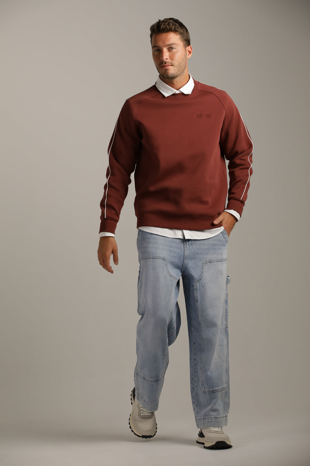 מכנסי ג'ינס בגזרת באגי | קנת קול