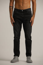 מכנסי ג'ינס בגזרת סלים לגברים | קנת קול