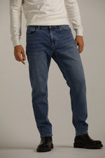 מכנסי ג'ינס בגזרת סלים לגברים | קנת קול