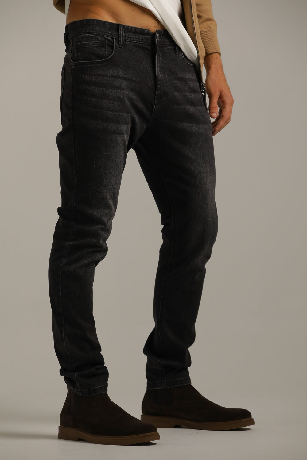 מכנסי ג'ינס בגזרה סקיני | קנת קול