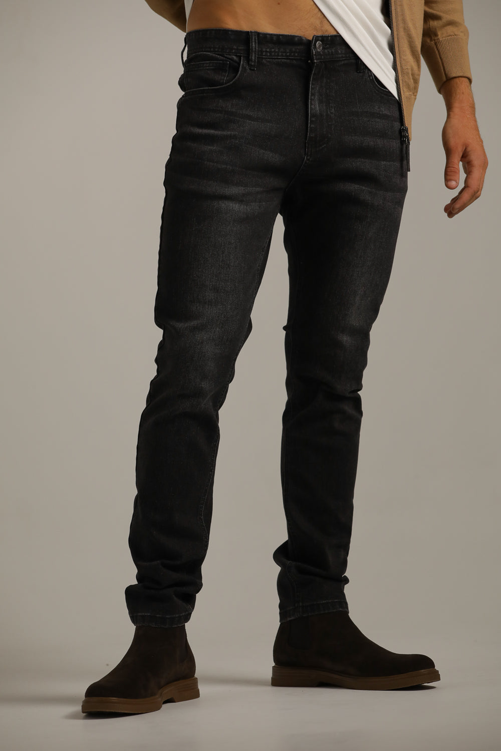 מכנסי ג'ינס בגזרה סקיני | קנת קול