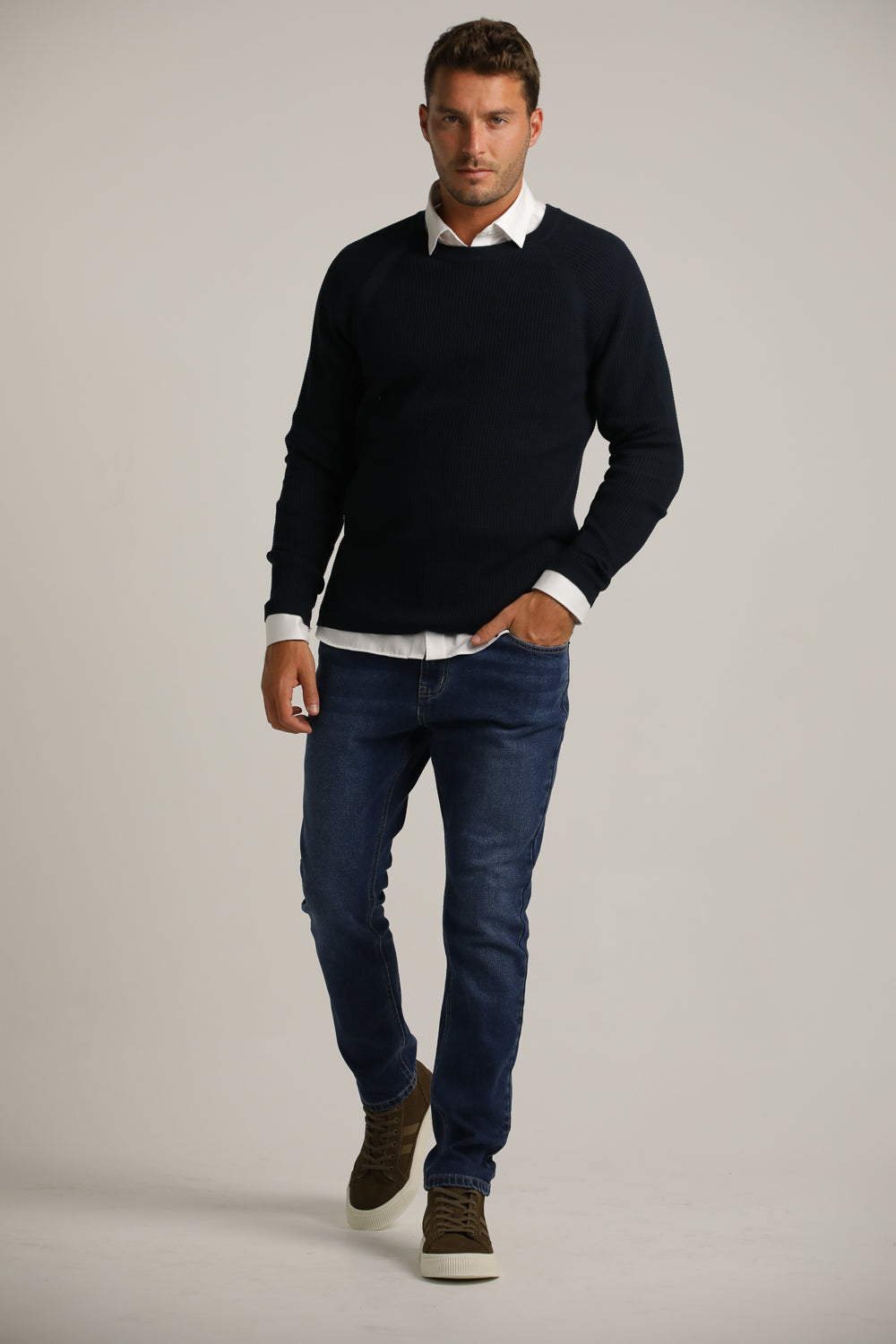 מכנסי ג'ינס בגזרה סקיני | קנת קול