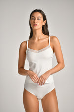 גופייה חתוכה ללא תפר עשויה מבד ריב | קנת קול