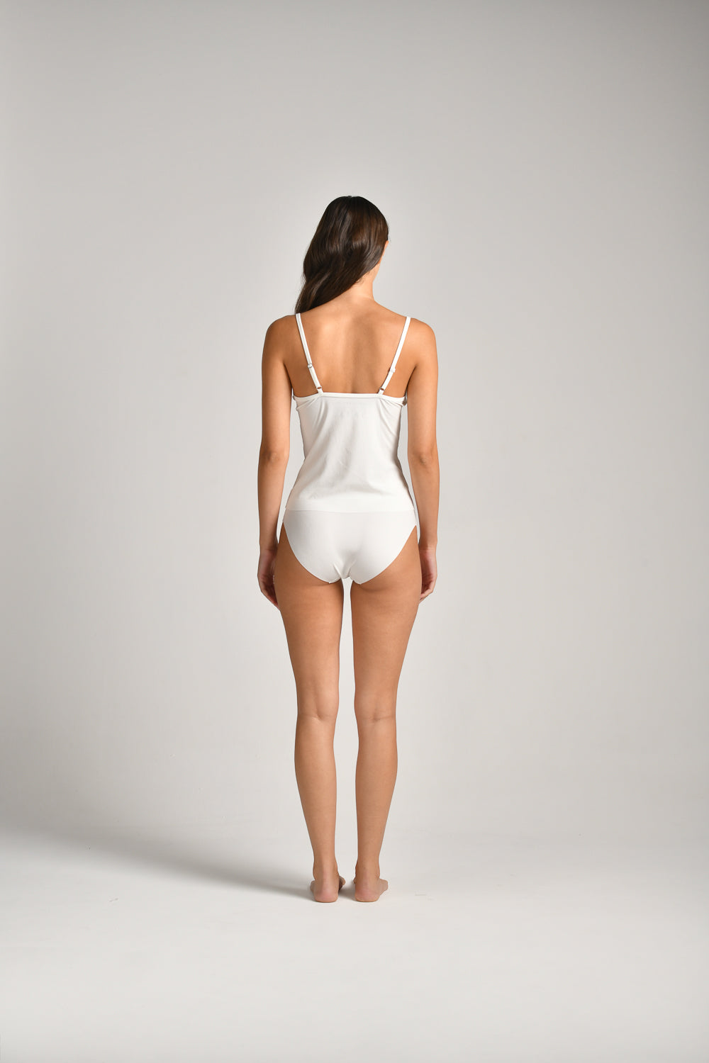 גופייה חתוכה ללא תפר עשויה מבד ריב | קנת קול