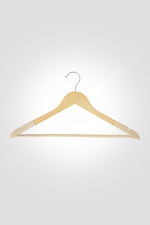 סט 3 קולבים עץ