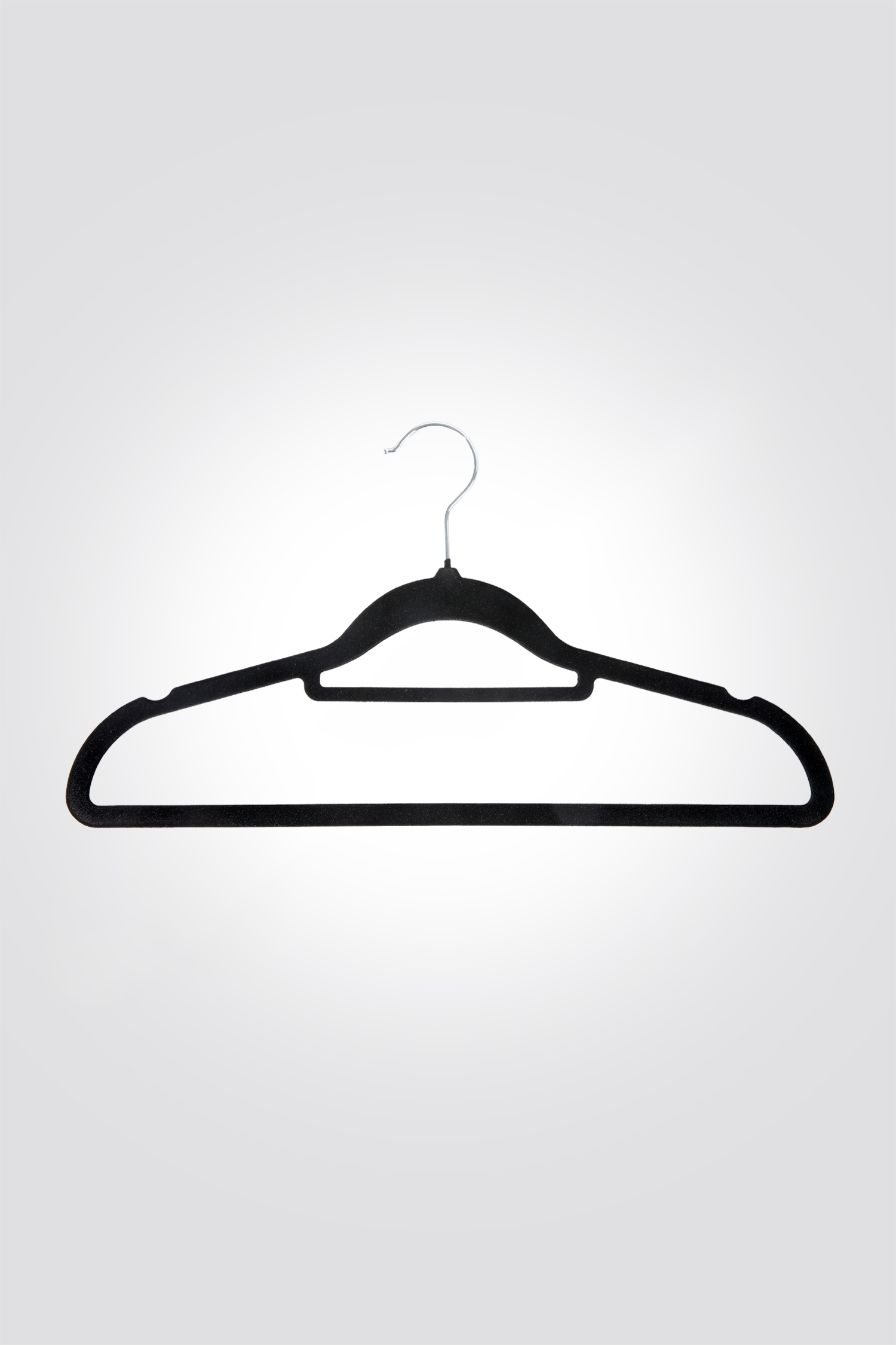 סט 5 קולבים קטיפה