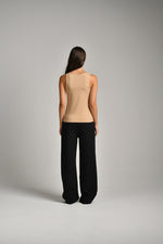 גופייה מבד אלסטי לנשים