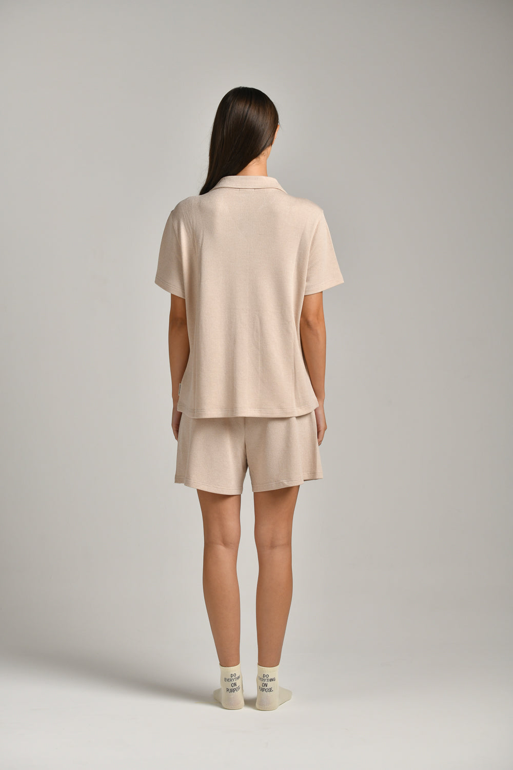 חליפת בויפרנד קצרה לנשים