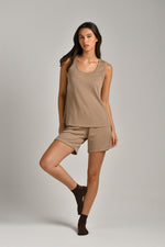 גופייה קרופ פיקה לנשים