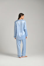 סט פיג'מה ארוכה לנשים