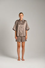 סט פיג'מה קצרה לנשים