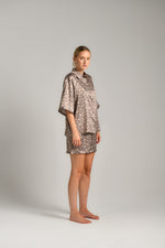 סט פיג'מה קצרה לנשים