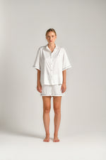 סט פיג'מה קצרה לנשים